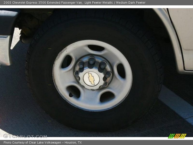 Light Pewter Metallic / Medium Dark Pewter 2003 Chevrolet Express 3500 Extended Passenger Van