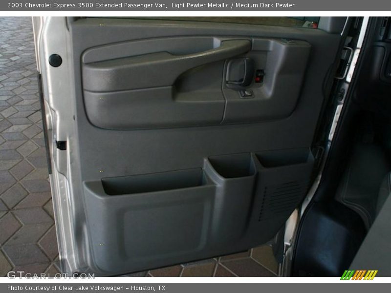 Light Pewter Metallic / Medium Dark Pewter 2003 Chevrolet Express 3500 Extended Passenger Van