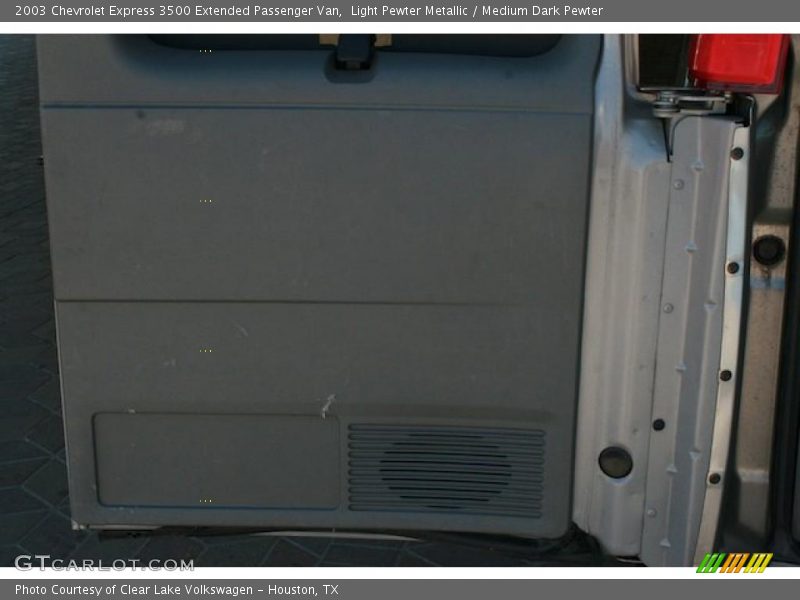 Light Pewter Metallic / Medium Dark Pewter 2003 Chevrolet Express 3500 Extended Passenger Van