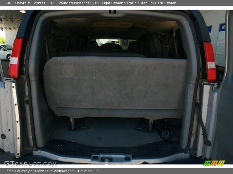 Light Pewter Metallic / Medium Dark Pewter 2003 Chevrolet Express 3500 Extended Passenger Van