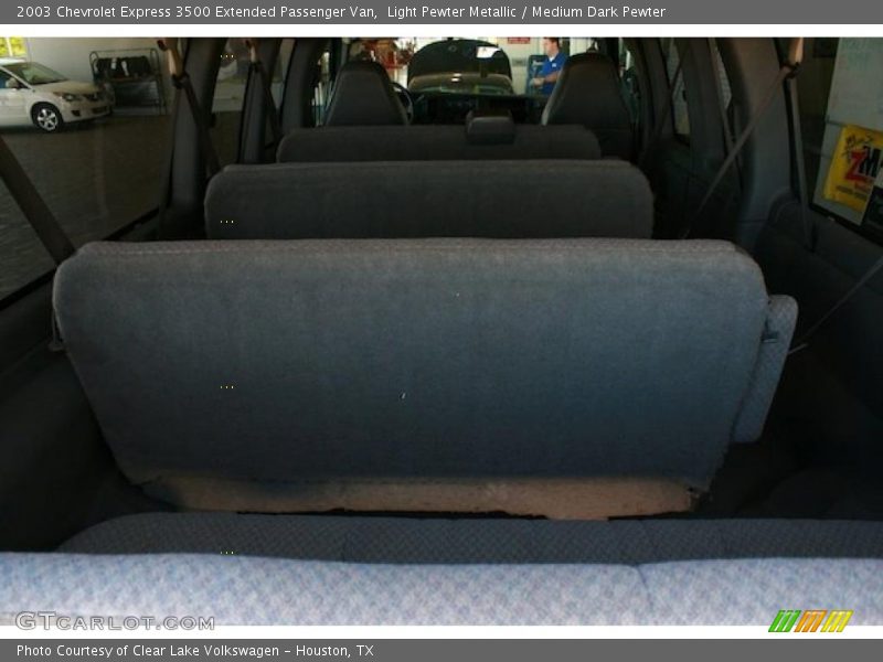 Light Pewter Metallic / Medium Dark Pewter 2003 Chevrolet Express 3500 Extended Passenger Van