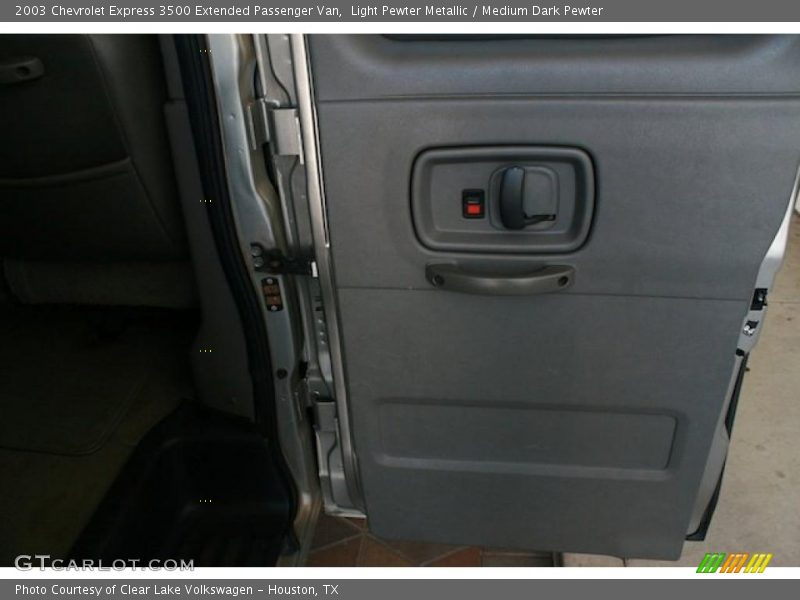 Light Pewter Metallic / Medium Dark Pewter 2003 Chevrolet Express 3500 Extended Passenger Van