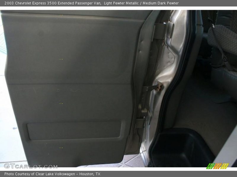 Light Pewter Metallic / Medium Dark Pewter 2003 Chevrolet Express 3500 Extended Passenger Van