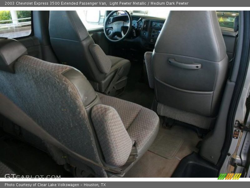 Light Pewter Metallic / Medium Dark Pewter 2003 Chevrolet Express 3500 Extended Passenger Van
