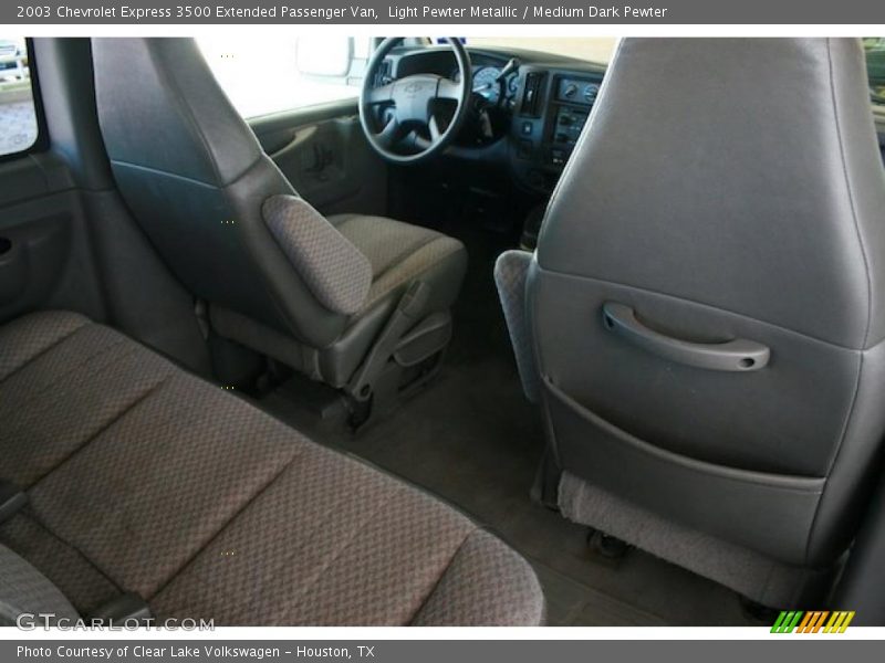 Light Pewter Metallic / Medium Dark Pewter 2003 Chevrolet Express 3500 Extended Passenger Van