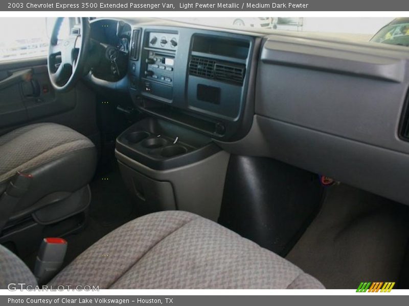Light Pewter Metallic / Medium Dark Pewter 2003 Chevrolet Express 3500 Extended Passenger Van