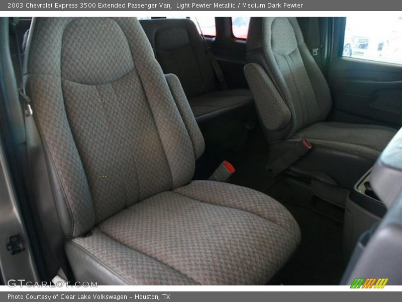 Light Pewter Metallic / Medium Dark Pewter 2003 Chevrolet Express 3500 Extended Passenger Van