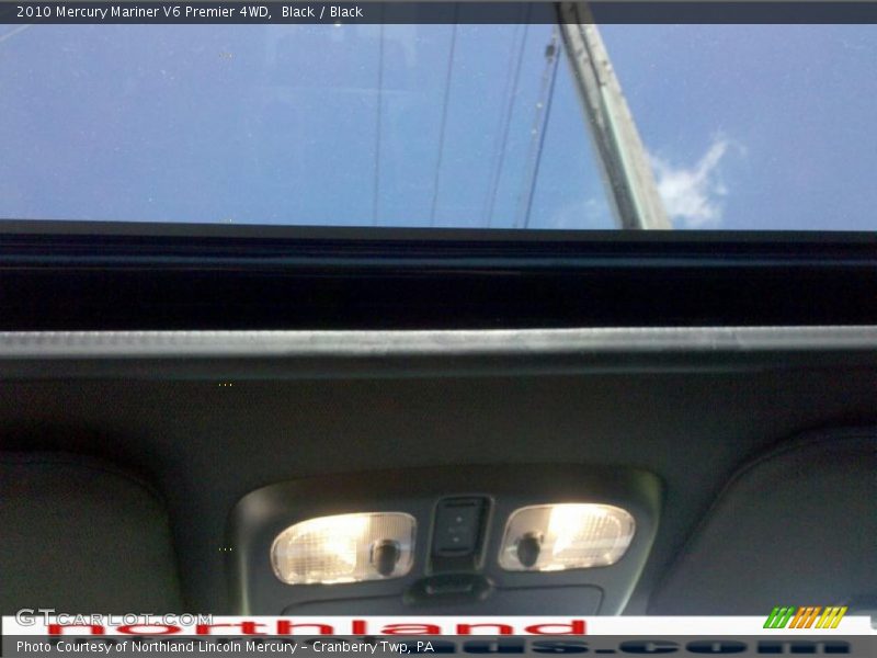 Black / Black 2010 Mercury Mariner V6 Premier 4WD