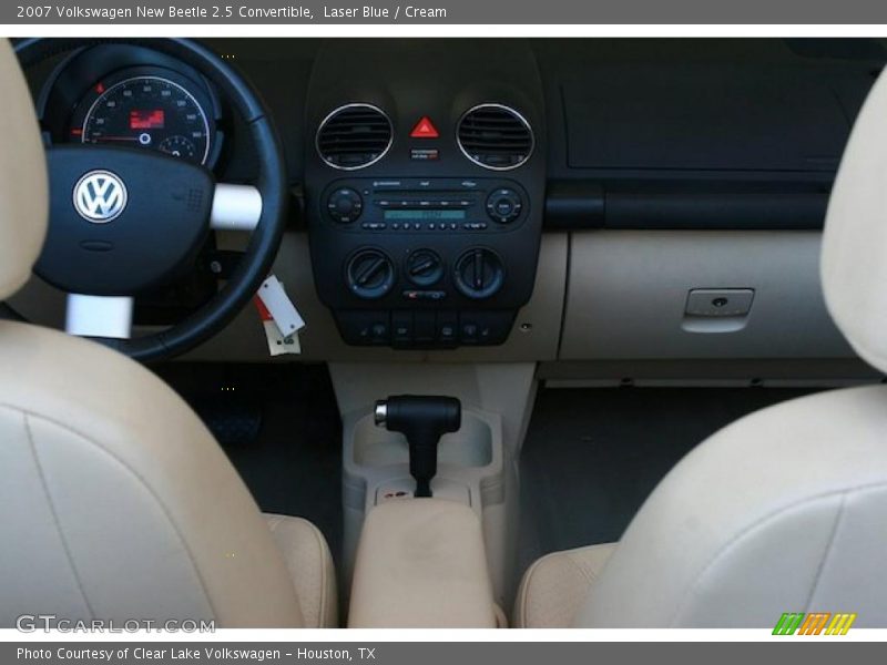 Laser Blue / Cream 2007 Volkswagen New Beetle 2.5 Convertible
