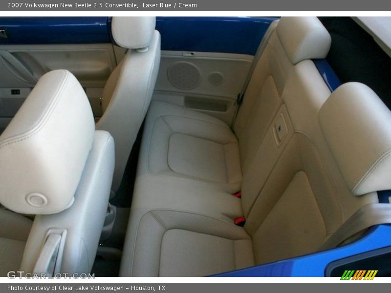 Laser Blue / Cream 2007 Volkswagen New Beetle 2.5 Convertible
