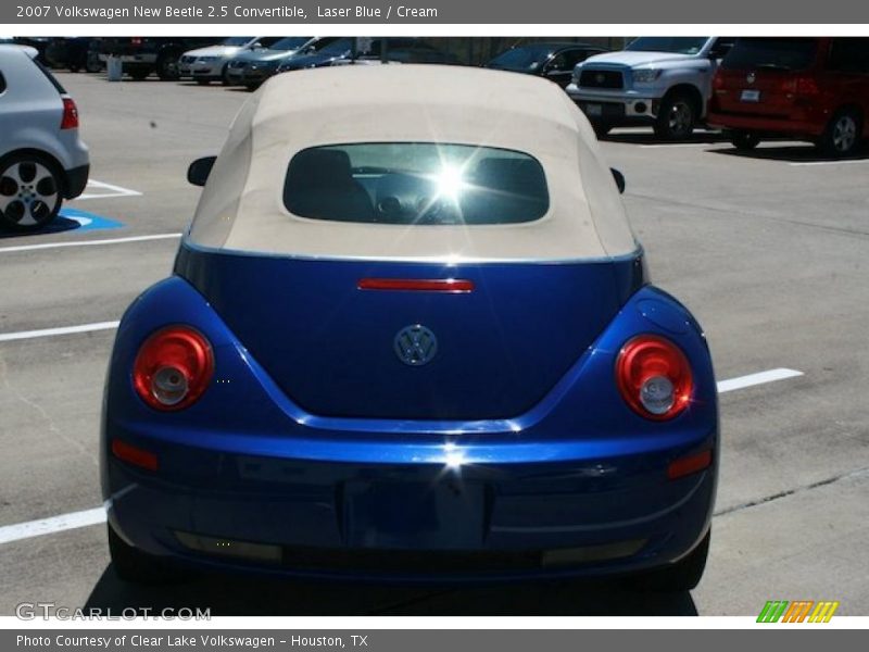 Laser Blue / Cream 2007 Volkswagen New Beetle 2.5 Convertible