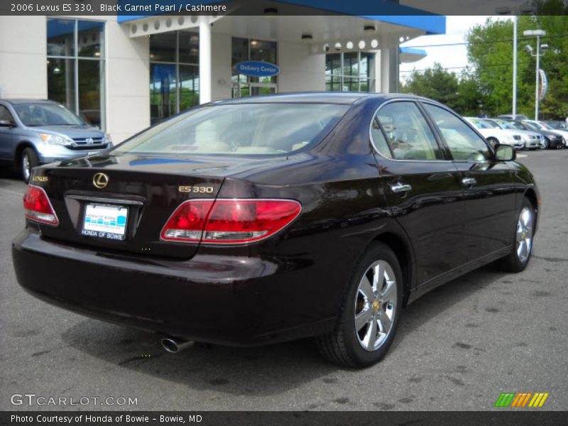 Black Garnet Pearl / Cashmere 2006 Lexus ES 330