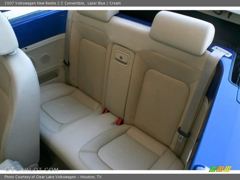 Laser Blue / Cream 2007 Volkswagen New Beetle 2.5 Convertible