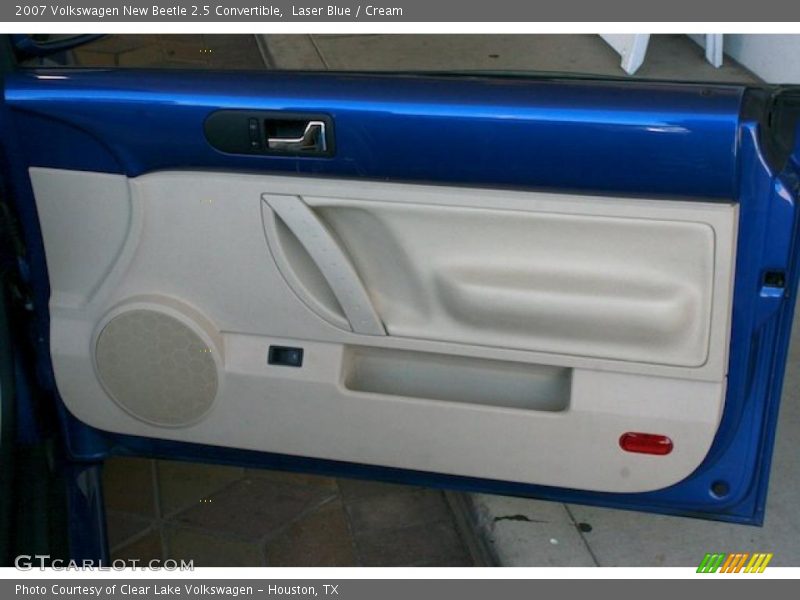 Laser Blue / Cream 2007 Volkswagen New Beetle 2.5 Convertible
