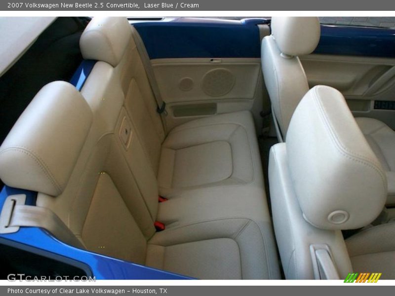 Laser Blue / Cream 2007 Volkswagen New Beetle 2.5 Convertible