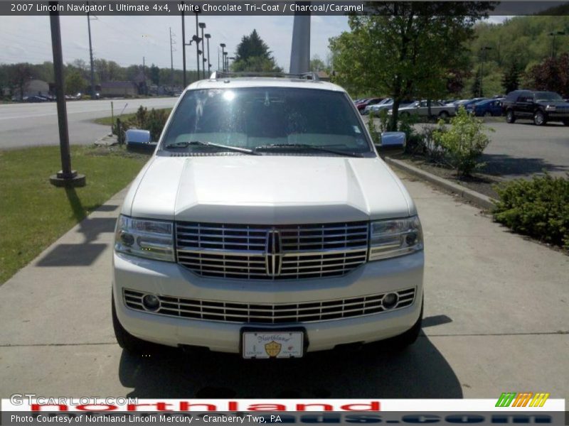 White Chocolate Tri-Coat / Charcoal/Caramel 2007 Lincoln Navigator L Ultimate 4x4