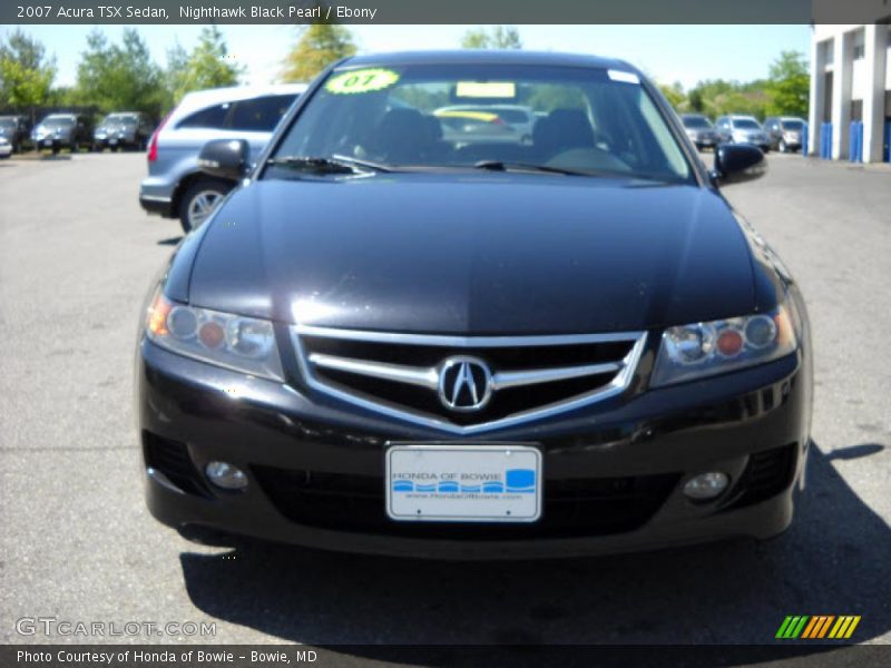 Nighthawk Black Pearl / Ebony 2007 Acura TSX Sedan