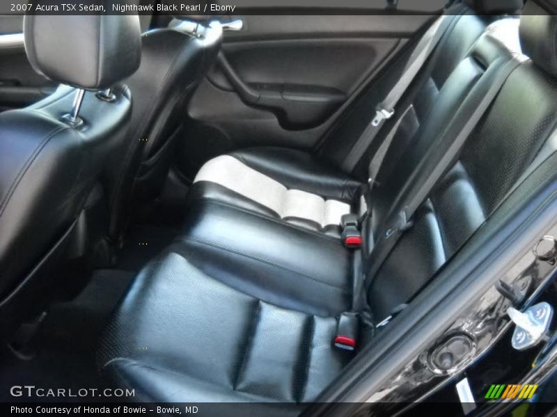 Nighthawk Black Pearl / Ebony 2007 Acura TSX Sedan