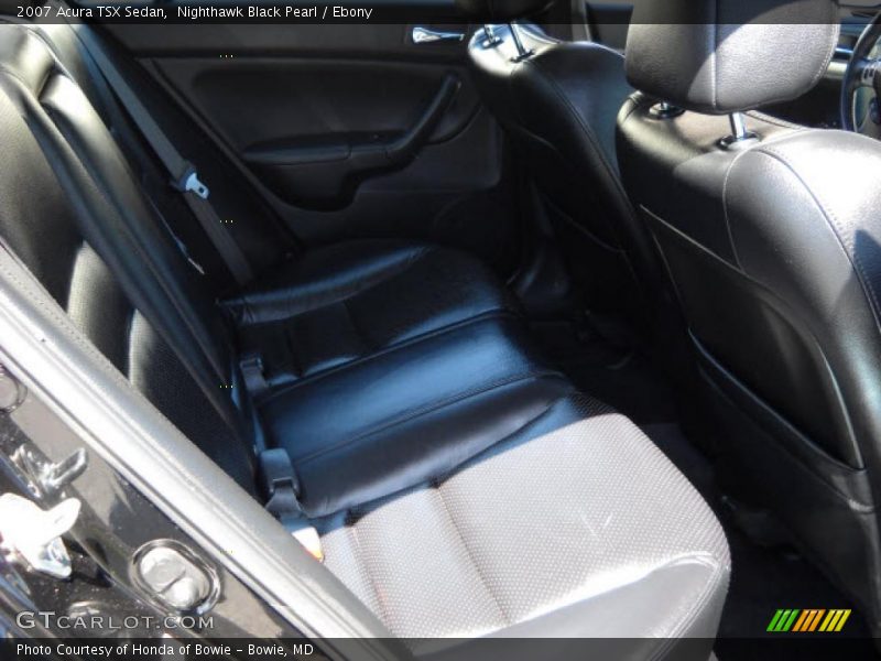 Nighthawk Black Pearl / Ebony 2007 Acura TSX Sedan