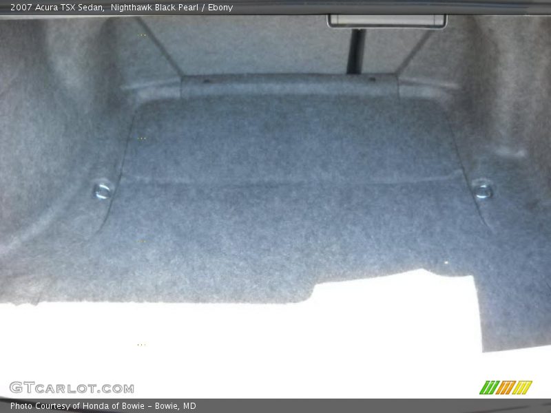 Nighthawk Black Pearl / Ebony 2007 Acura TSX Sedan