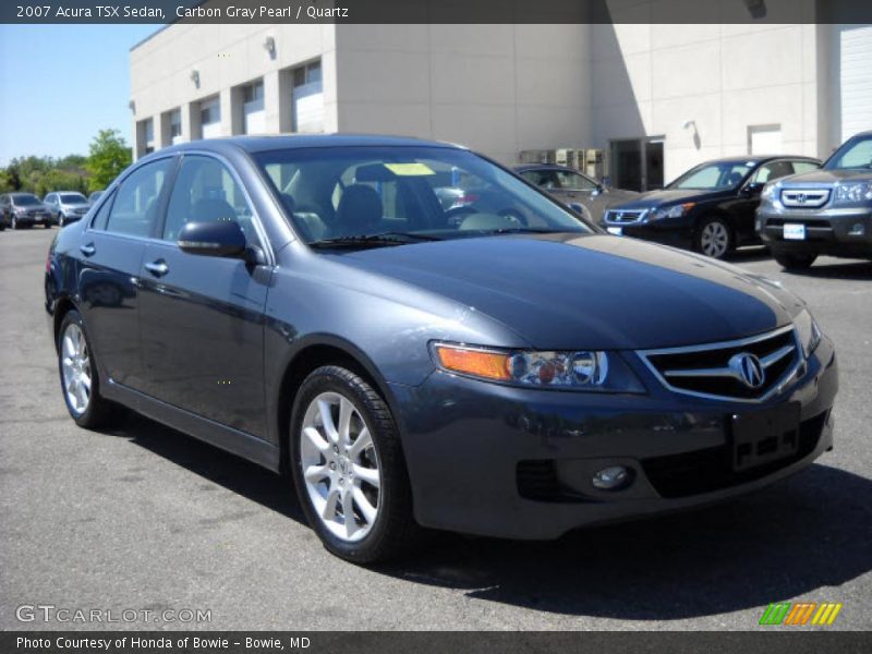Carbon Gray Pearl / Quartz 2007 Acura TSX Sedan