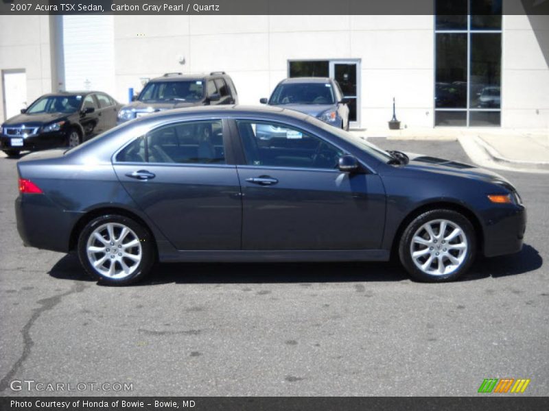 Carbon Gray Pearl / Quartz 2007 Acura TSX Sedan