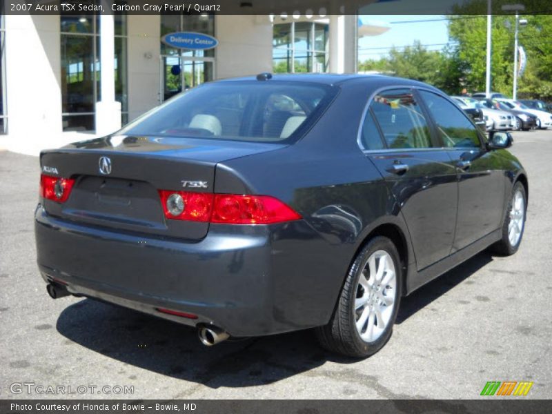Carbon Gray Pearl / Quartz 2007 Acura TSX Sedan