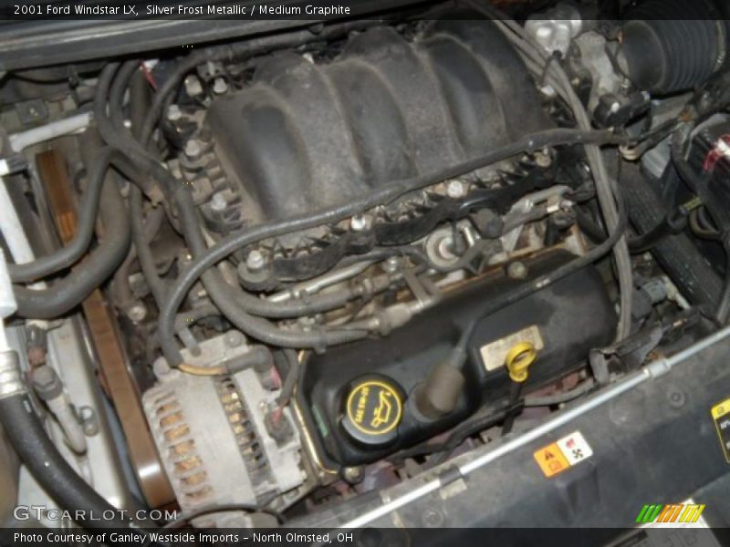 Silver Frost Metallic / Medium Graphite 2001 Ford Windstar LX