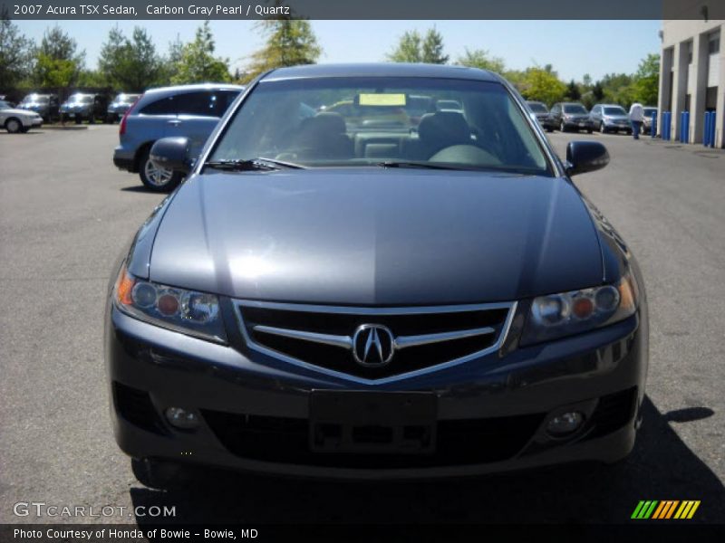 Carbon Gray Pearl / Quartz 2007 Acura TSX Sedan