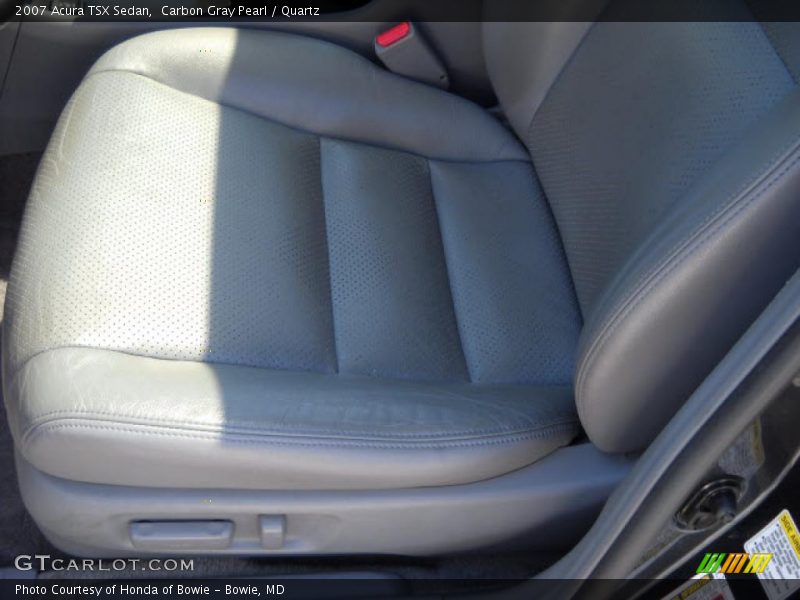 Carbon Gray Pearl / Quartz 2007 Acura TSX Sedan