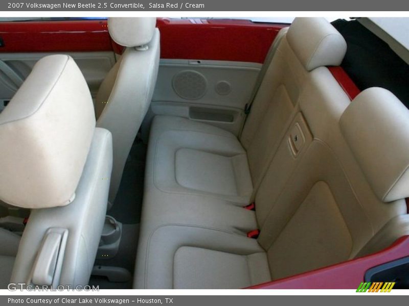 Salsa Red / Cream 2007 Volkswagen New Beetle 2.5 Convertible