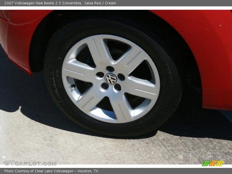 Salsa Red / Cream 2007 Volkswagen New Beetle 2.5 Convertible