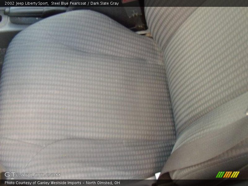 Steel Blue Pearlcoat / Dark Slate Gray 2002 Jeep Liberty Sport