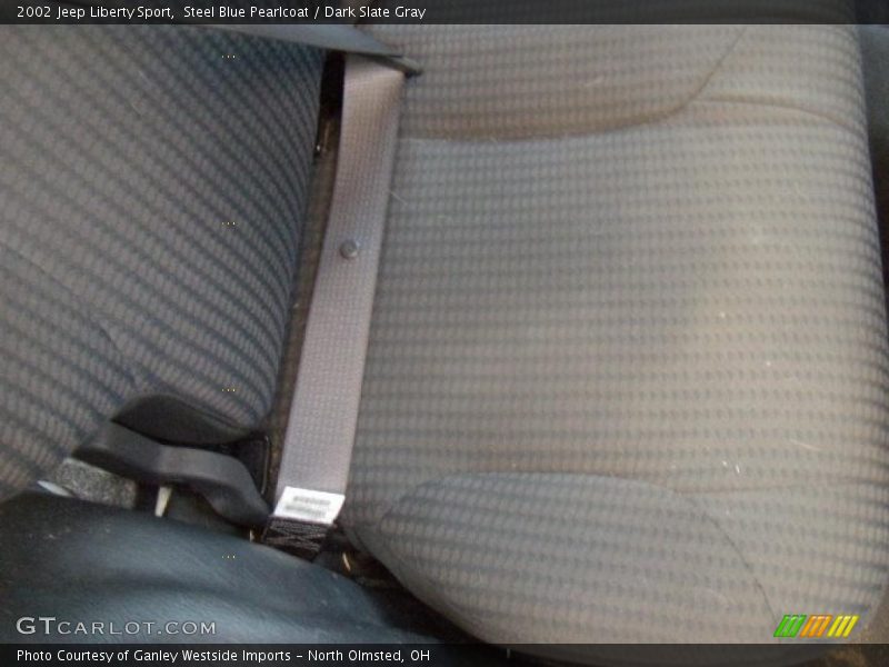 Steel Blue Pearlcoat / Dark Slate Gray 2002 Jeep Liberty Sport