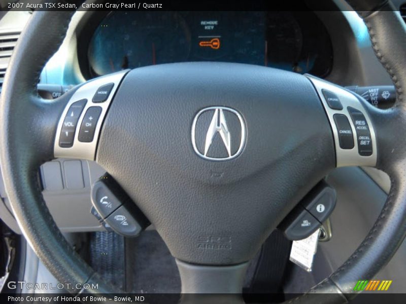 Carbon Gray Pearl / Quartz 2007 Acura TSX Sedan