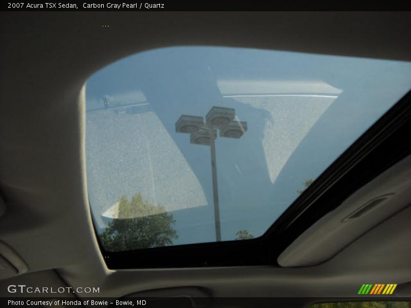 Carbon Gray Pearl / Quartz 2007 Acura TSX Sedan