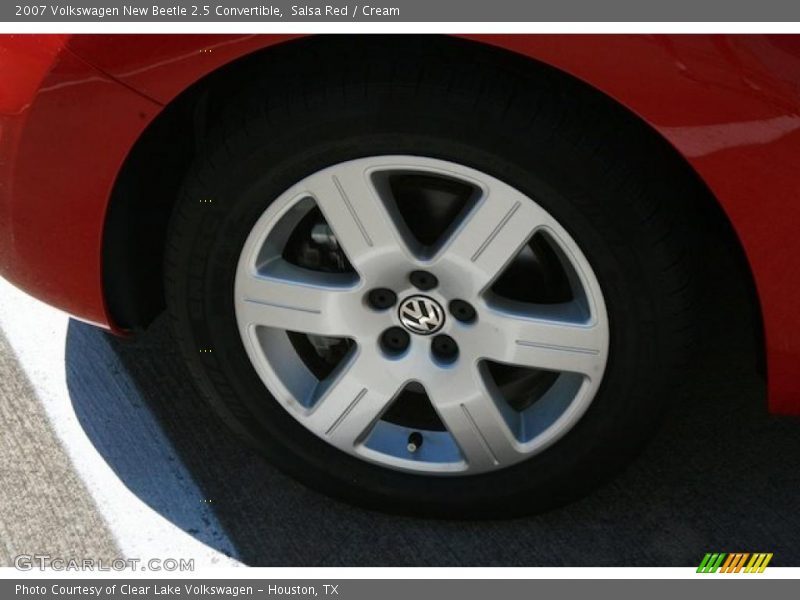 Salsa Red / Cream 2007 Volkswagen New Beetle 2.5 Convertible
