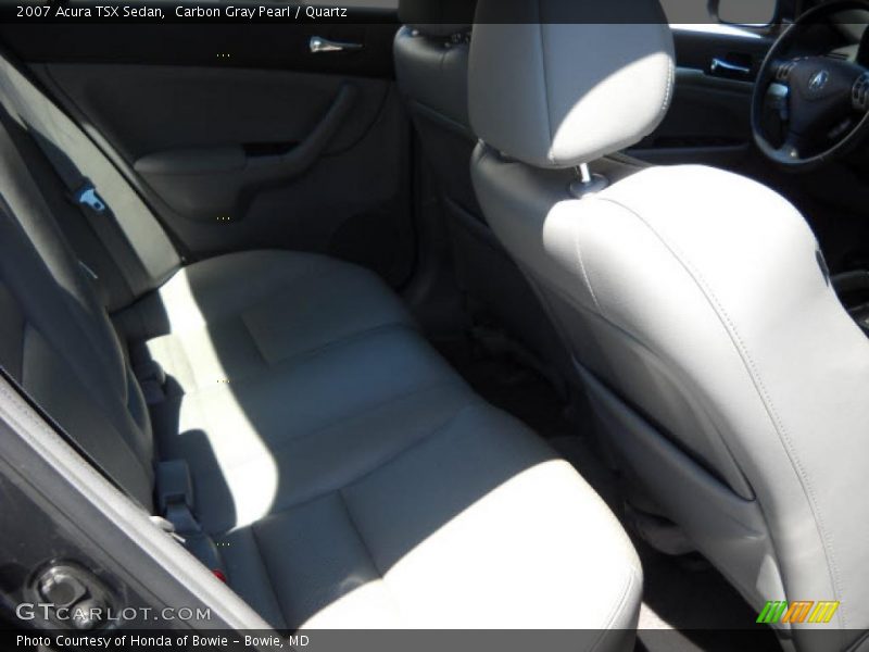 Carbon Gray Pearl / Quartz 2007 Acura TSX Sedan