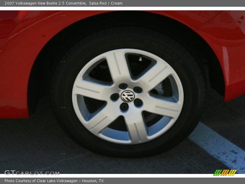 Salsa Red / Cream 2007 Volkswagen New Beetle 2.5 Convertible