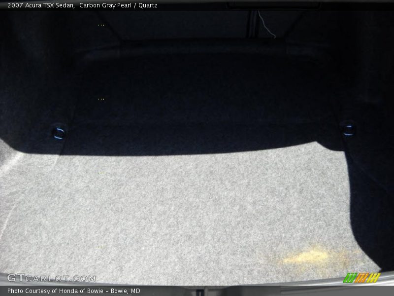 Carbon Gray Pearl / Quartz 2007 Acura TSX Sedan