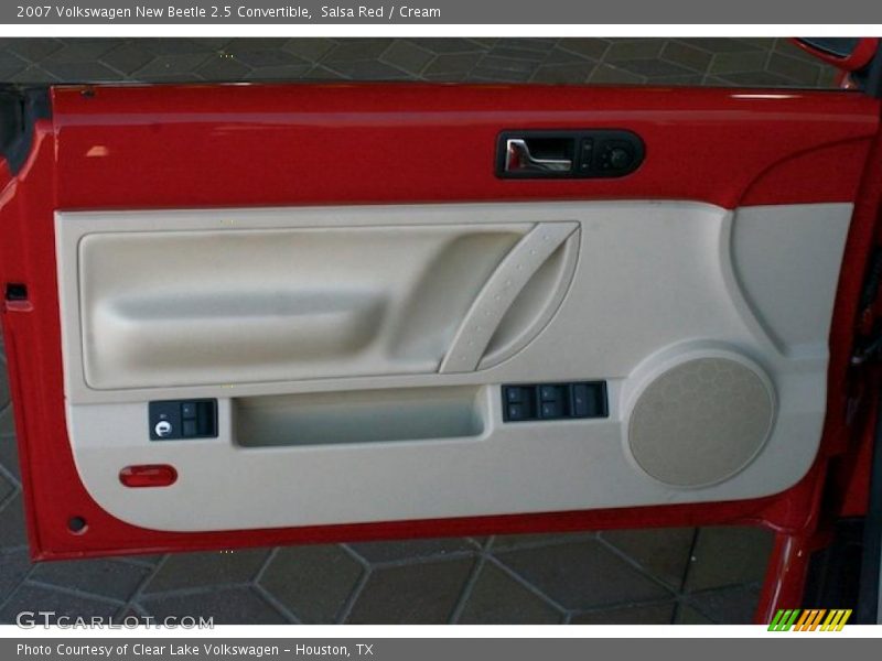 Salsa Red / Cream 2007 Volkswagen New Beetle 2.5 Convertible