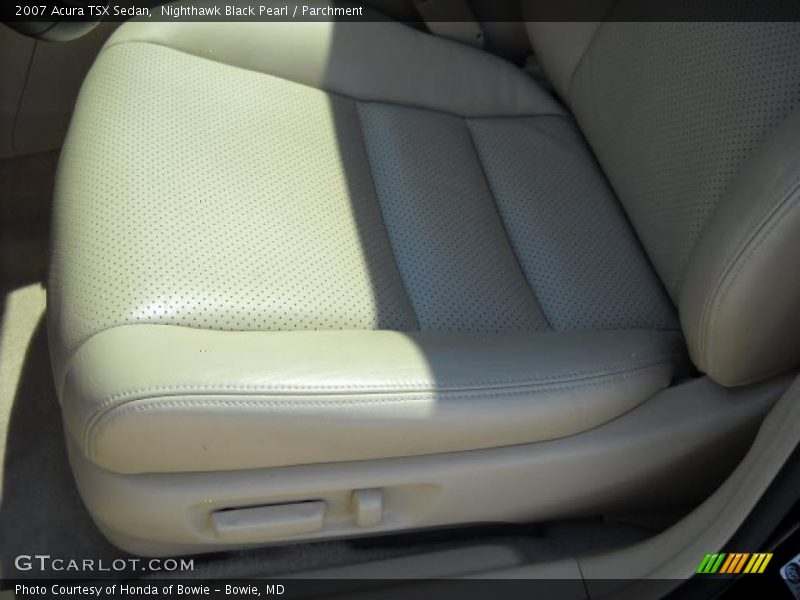 Nighthawk Black Pearl / Parchment 2007 Acura TSX Sedan