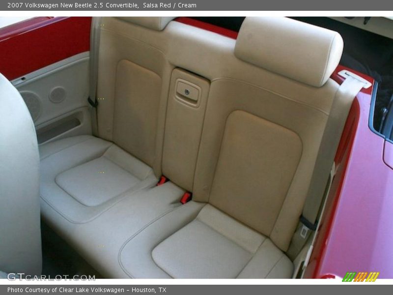 Salsa Red / Cream 2007 Volkswagen New Beetle 2.5 Convertible