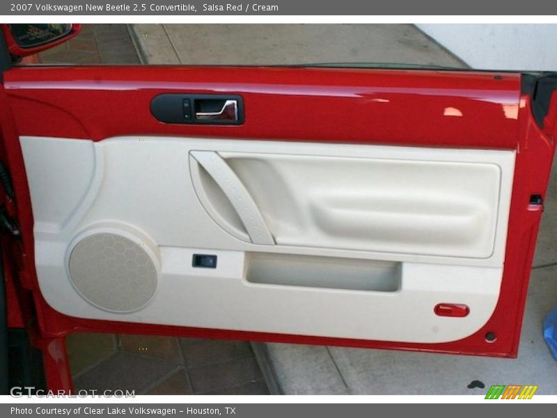 Salsa Red / Cream 2007 Volkswagen New Beetle 2.5 Convertible