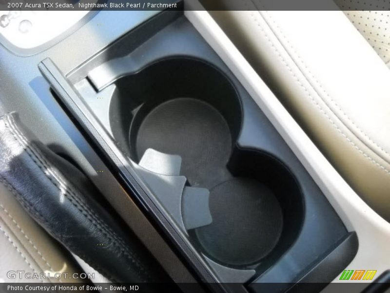 Nighthawk Black Pearl / Parchment 2007 Acura TSX Sedan