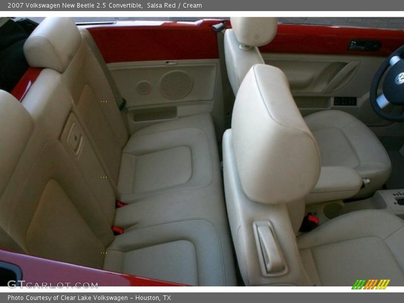 Salsa Red / Cream 2007 Volkswagen New Beetle 2.5 Convertible