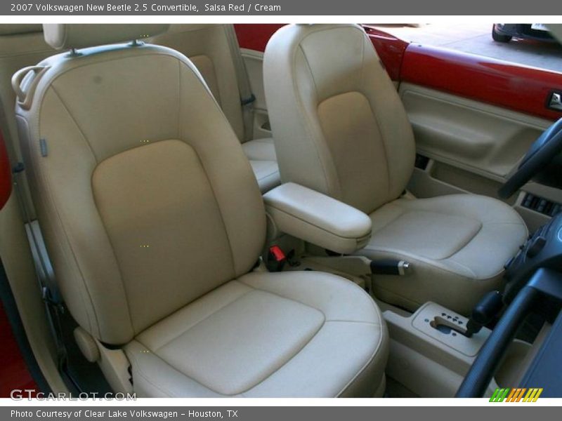 Salsa Red / Cream 2007 Volkswagen New Beetle 2.5 Convertible