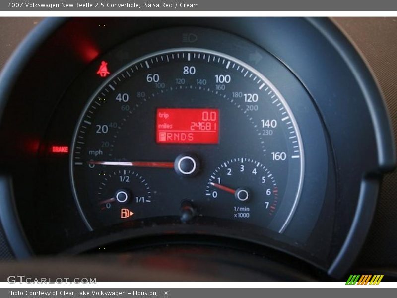 Salsa Red / Cream 2007 Volkswagen New Beetle 2.5 Convertible