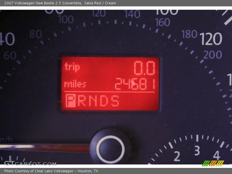 Salsa Red / Cream 2007 Volkswagen New Beetle 2.5 Convertible