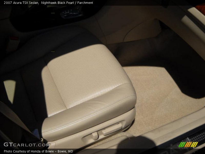 Nighthawk Black Pearl / Parchment 2007 Acura TSX Sedan